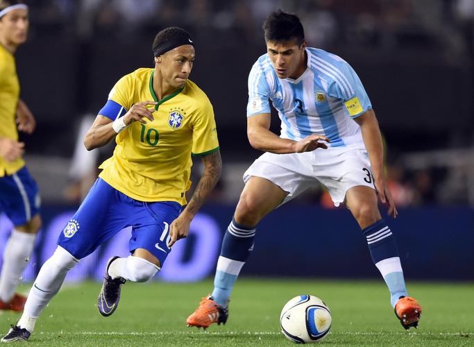 世预赛阿根廷1-0巴西