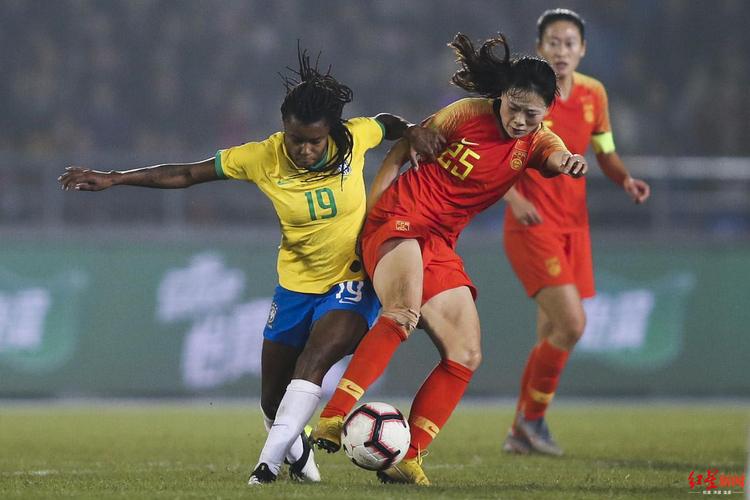 中国女足大胜巴西的视频