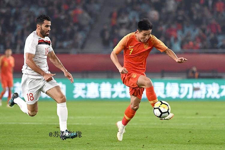 中国足球vs叙利亚足球热身赛