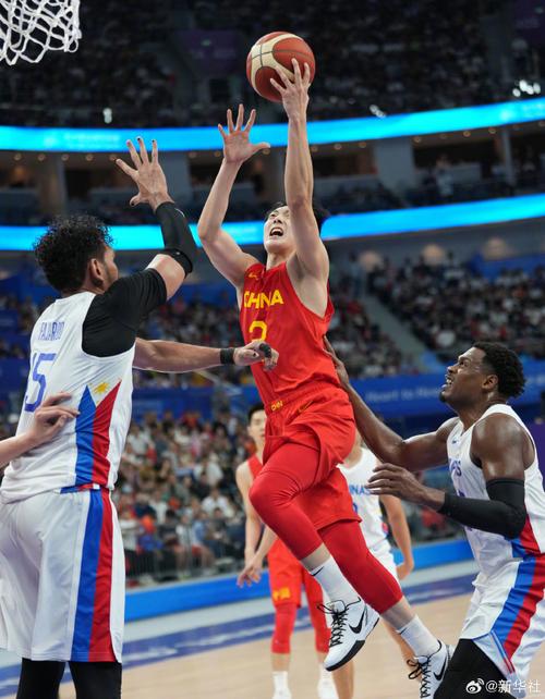 亚运会男篮半决赛中国对菲律宾