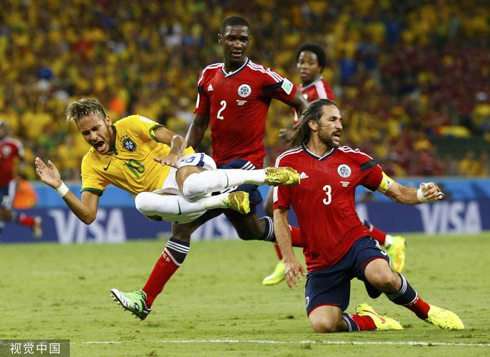 巴西vs哥伦比亚2014
