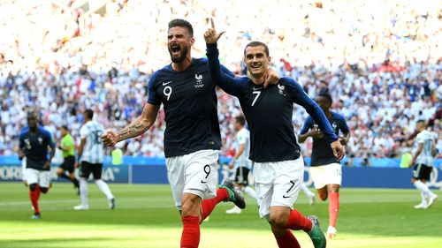 法国vs阿根廷世界杯