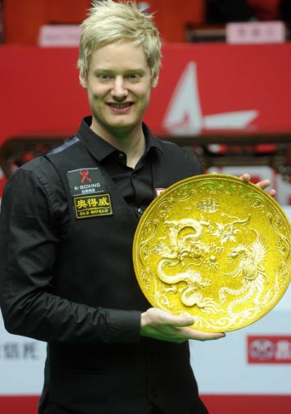 2013斯诺克中国公开赛决赛罗伯逊